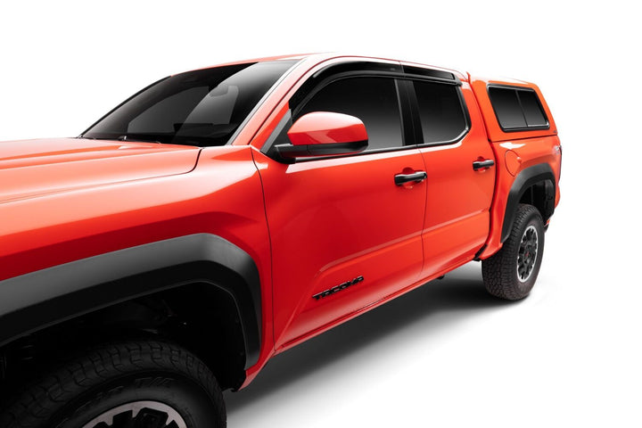 Husky Liners 2854135 Low Profile Side Window Deflector for 2024-2026 Toyota Tacoma, 4-Piece Smoke