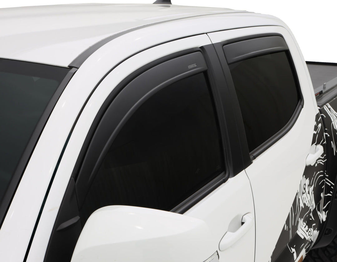 Husky Liners Low Profile Matte Black Ventvisor 4-Piece Set for Toyota Tundra