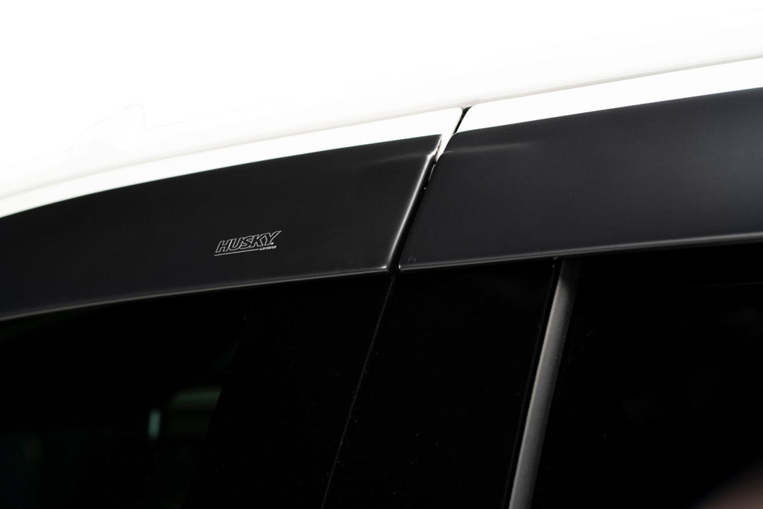 Husky Liners Low Profile Matte Black Ventvisor 4-Piece Set for Silverado and Sierra