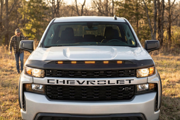 Husky Liners Aeroskin Lightshield PRO Hood Protector for GMC Sierra 1500 (2019-2026)