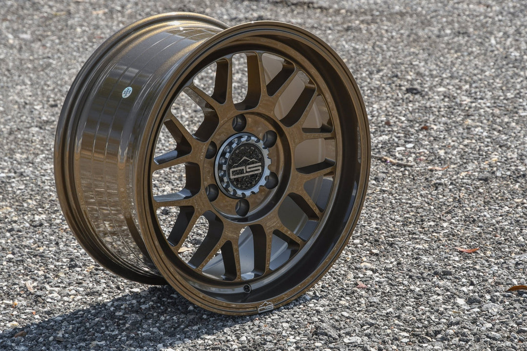 Overland Sector Hyperdrive Flow Formed 17x8.5 +25 5x108/5x114.3 73.1mm All Gloss Bronze by Overland Sector | KOVA Offroad