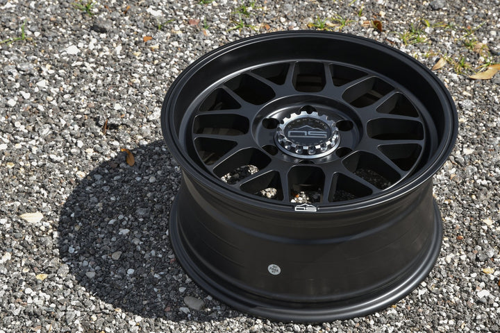 Hyperdrive Satin Black (FLOW-FORMED) by Overland Sector | KOVA Offroad
