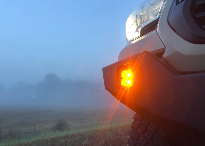 Pathfinder - 2" Surface Mount Amber Spot by Backwoods Adventure Mods | KOVA Offroad