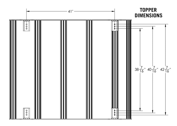 Jeep Gladiator Bed Rack - DRIFTR Topper (Add-on) by Backwoods Adventure Mods | KOVA Offroad