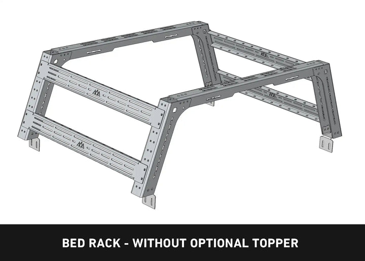 Jeep Gladiator Overland Bed Rack (2020-2026) by Backwoods Adventure Mods | KOVA Offroad