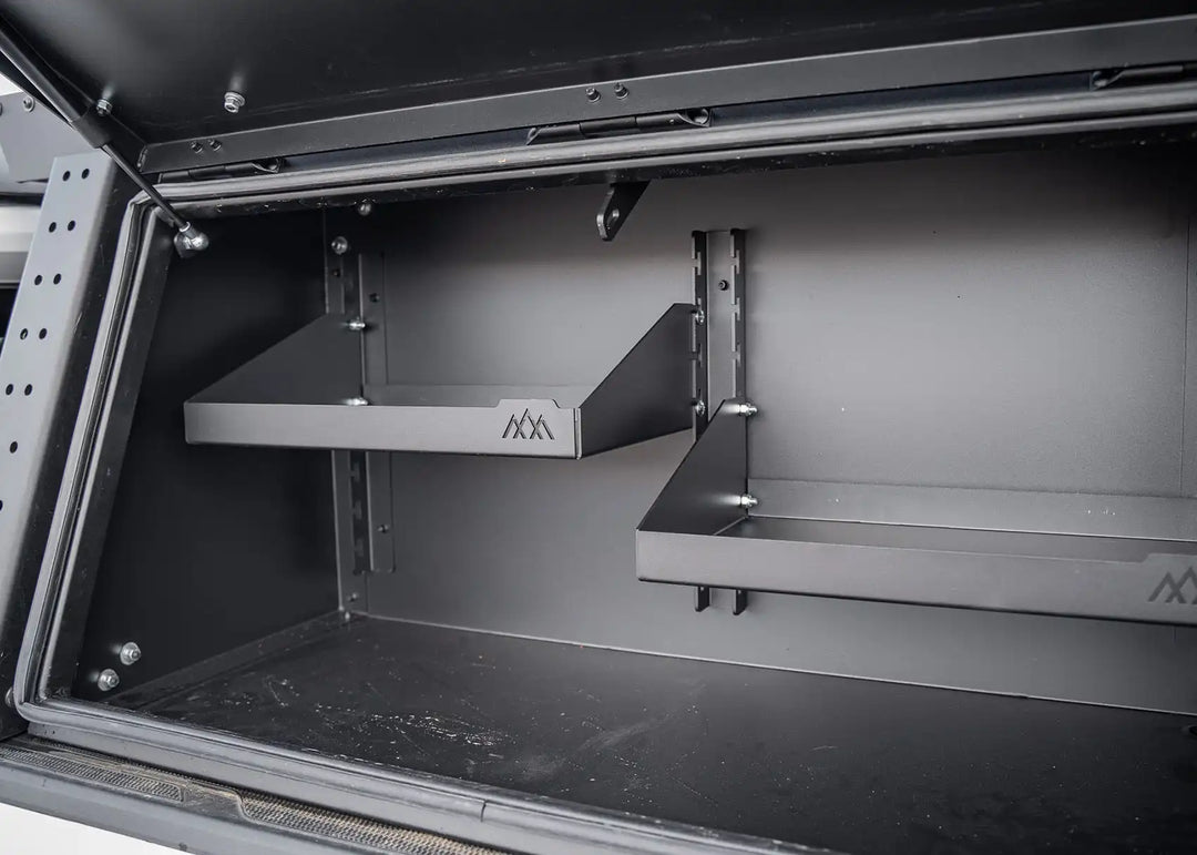 Overland Bed Rack Storage Box - Jeep Gladiator by Backwoods Adventure Mods | KOVA Offroad
