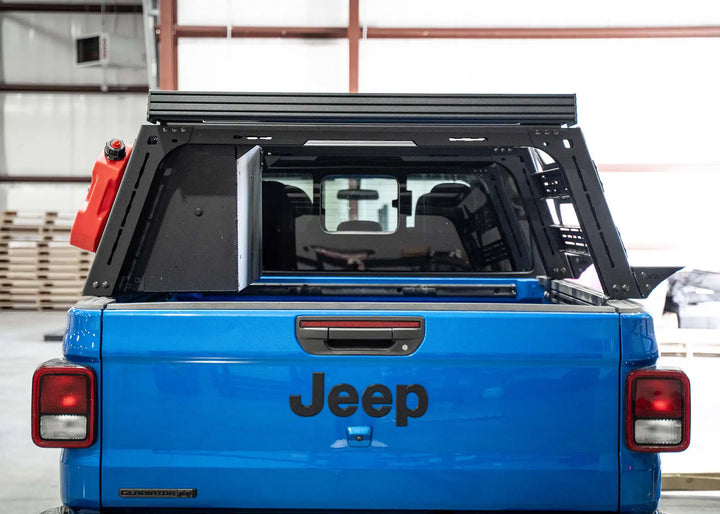 Overland Bed Rack Storage Box - Jeep Gladiator by Backwoods Adventure Mods | KOVA Offroad