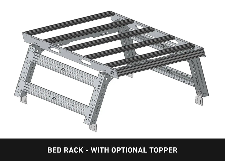 Jeep Gladiator Overland Bed Rack (2020-2026) by Backwoods Adventure Mods | KOVA Offroad