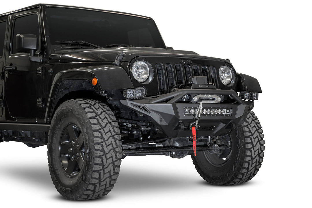 2007 - 2018 Jeep Wrangler JK Stealth Fighter Front Bumper