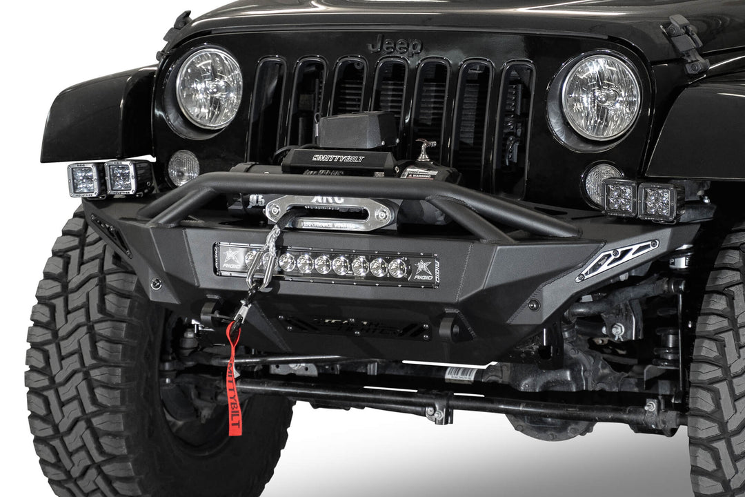 2007 - 2018 Jeep Wrangler JK Stealth Fighter Front Bumper