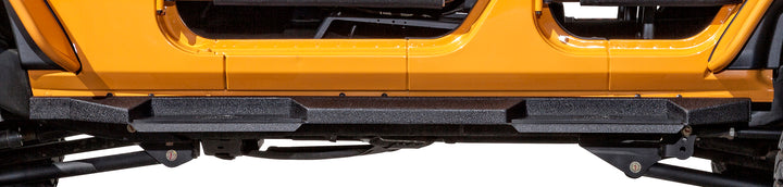 Body Armor 4X4 Rocksteps for Jeep Wrangler JK - Durable Side Steps with Optional Poly Pads and LED Light Kit