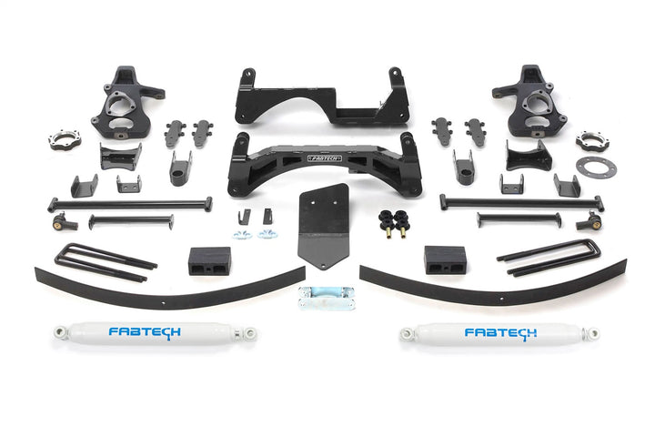 Fabtech K1024 Suspension Lift Kit for Chevy Silverado and GMC Sierra 1500 (7-Inch Lift)