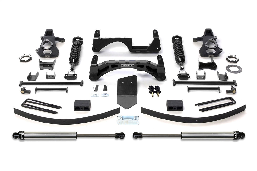 Fabtech K1025DL Performance Lift System with Shocks for Chevy Silverado 1500 and GMC Sierra 1500