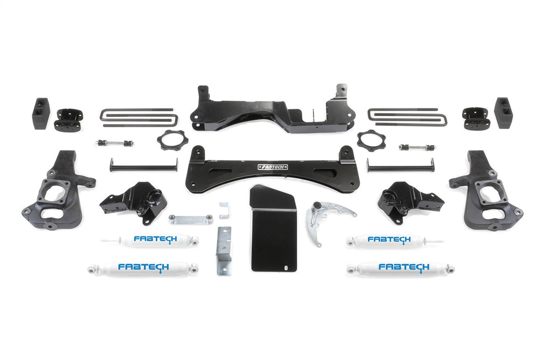 Fabtech K1045 Suspension Lift Kit for Chevrolet Silverado and GMC Sierra 2500/3500 (2004-2007)