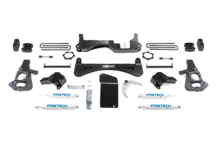 Fabtech K1045 Suspension Lift Kit for Chevrolet Silverado and GMC Sierra 2500/3500 (2004-2007)