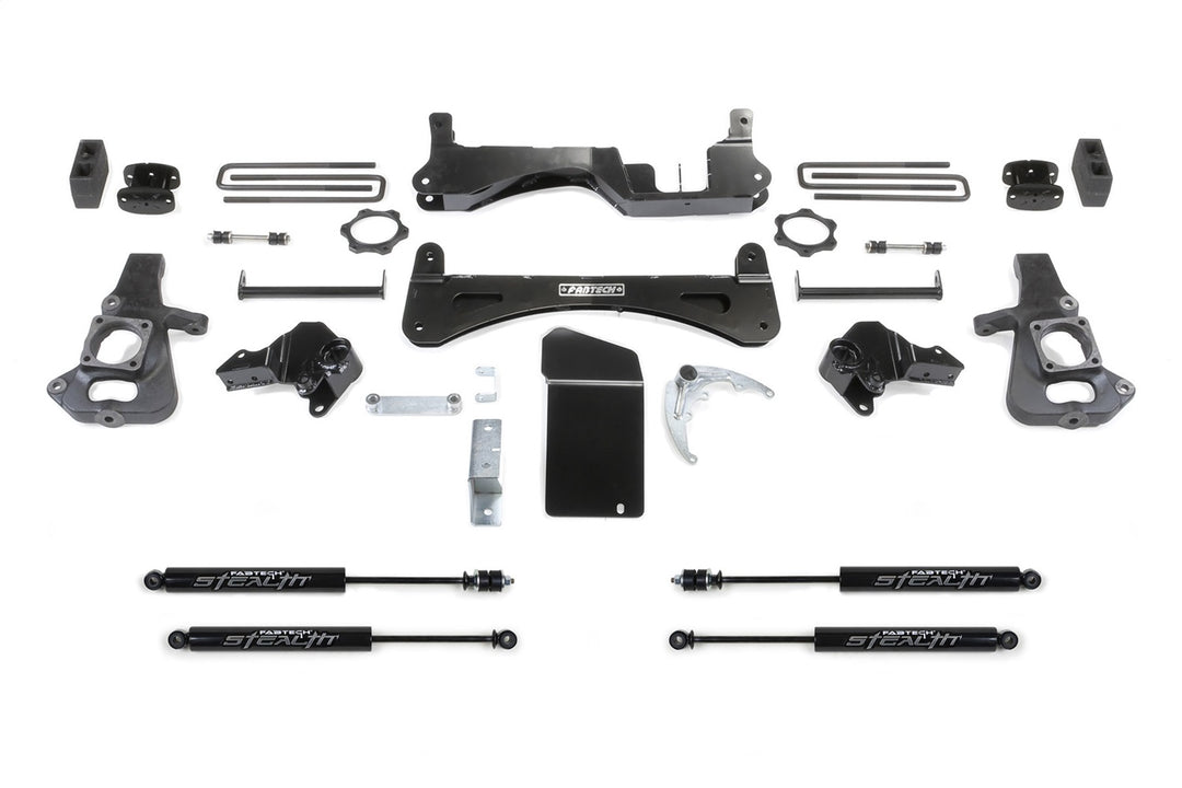 Fabtech K1045M Suspension Lift Kit for Chevy Silverado and GMC Sierra 2500 HD / 3500 HD (2004-2007)