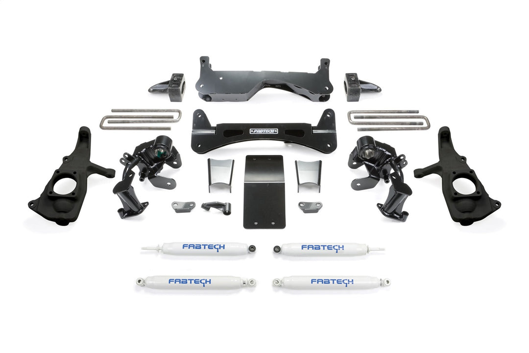 Fabtech K1046 Suspension Lift Kit for GMC Sierra 2500 HD and 3500 HD (6-Inch Lift)