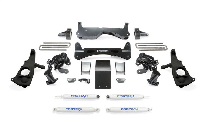 Fabtech K1046 Suspension Lift Kit for GMC Sierra 2500 HD and 3500 HD (6-Inch Lift)