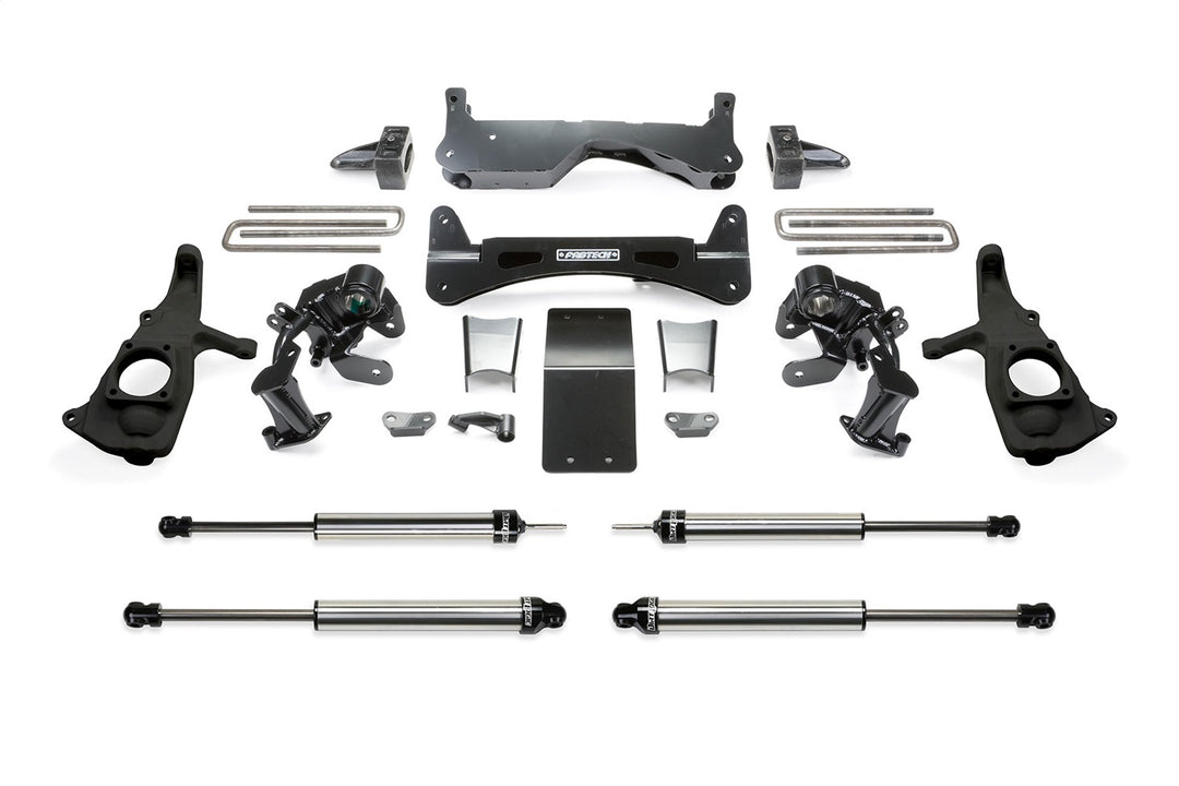 Fabtech 6-Inch RTS Suspension Lift Kit with Dirt Logic Shocks for Chevy and GMC 3500HD