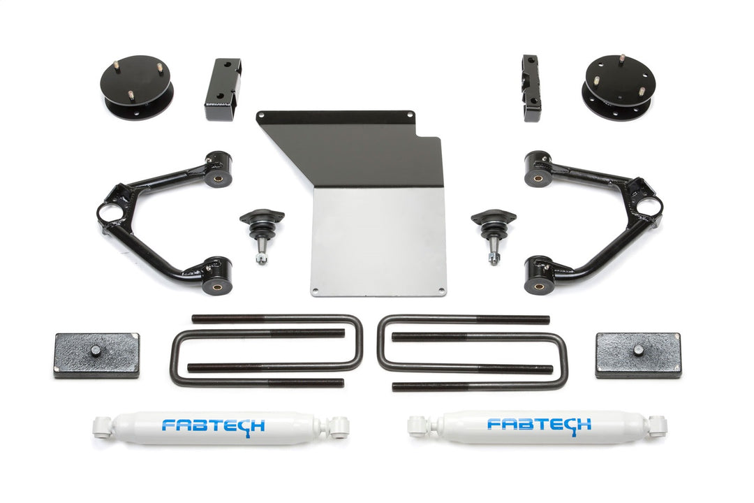 Fabtech K1059 Chevrolet Silverado & GMC Sierra 1500 3-Inch Ball Joint Suspension Lift Kit
