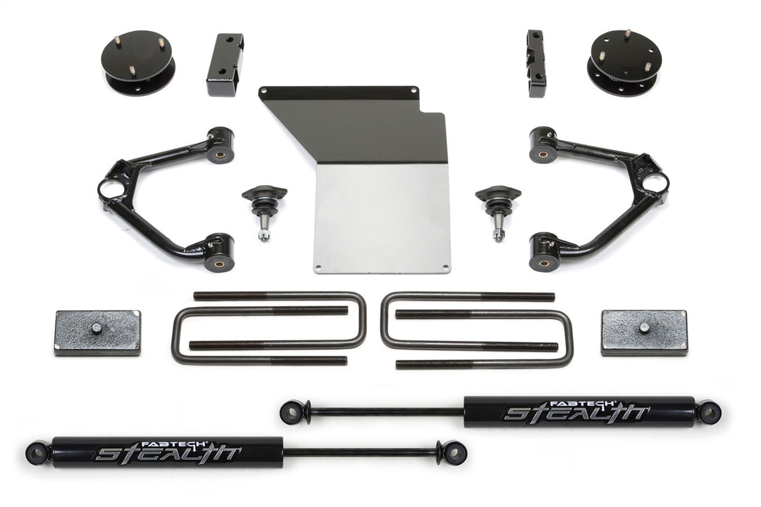 Fabtech K1059M Chevrolet & GMC 4-Inch Suspension Lift Kit