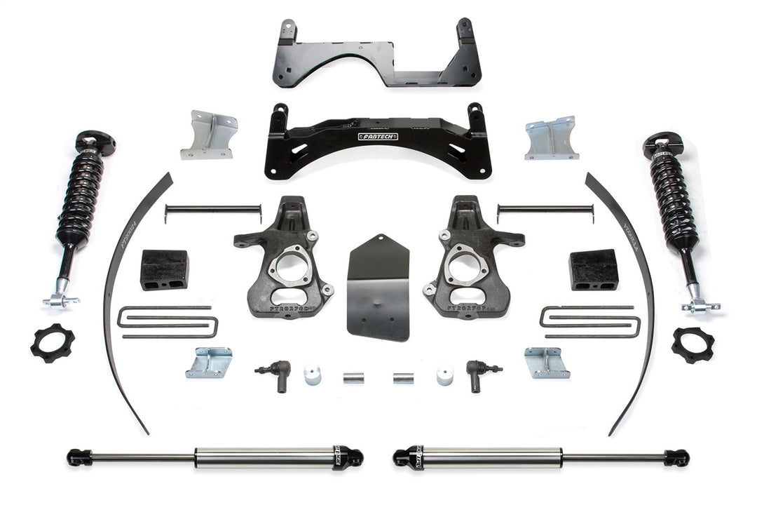 Fabtech K1068DL Suspension Lift Kit for 2014-2018 Chevrolet Silverado 1500 and GMC Sierra 1500