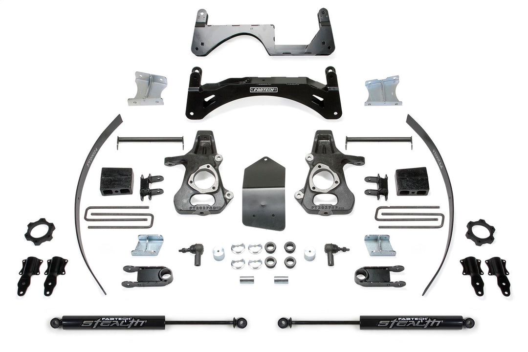 Fabtech K1068M Suspension Lift Kit for Chevy Silverado & GMC Sierra 1500 (2014-2018)