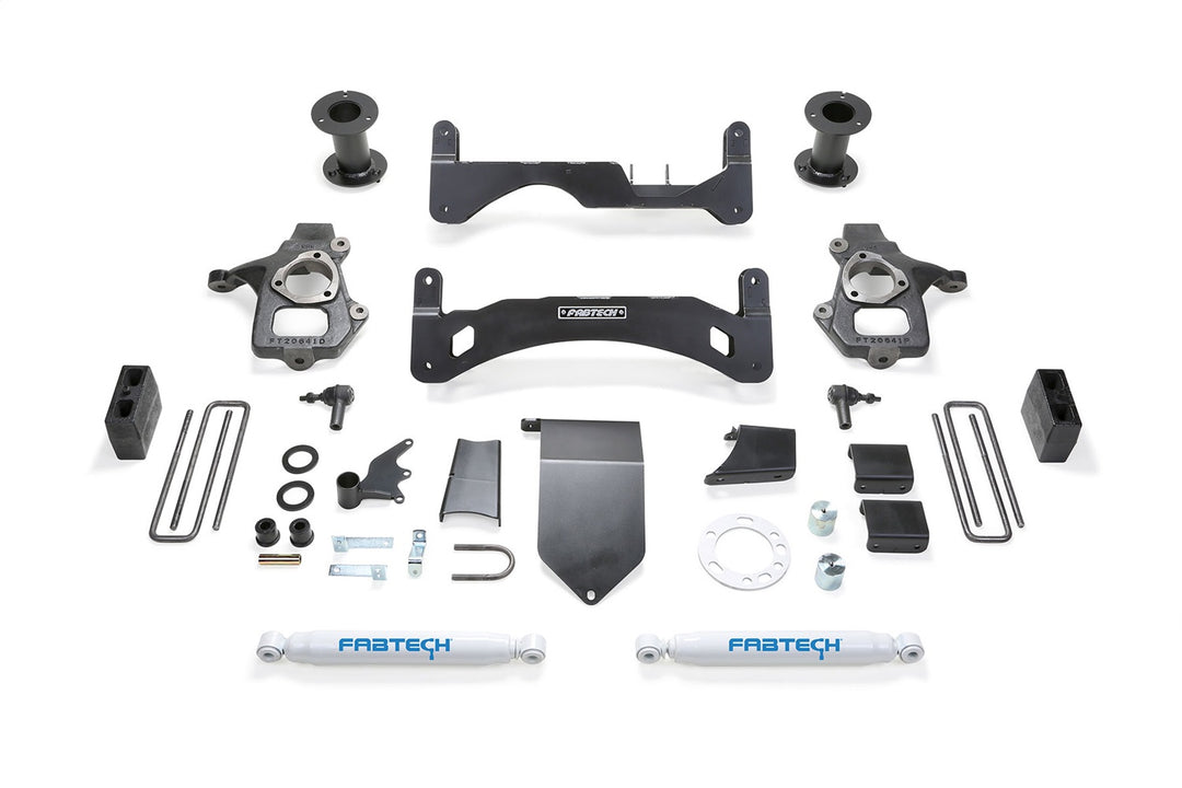 Fabtech K1083 Suspension Lift Kit for 2014-2018 Chevrolet Silverado 1500 and GMC Sierra 1500