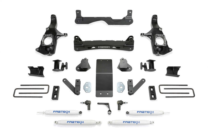 Fabtech K1123 Suspension Lift Kit for Chevy Silverado 3500 HD and GMC Sierra 3500 HD (2012-2016)