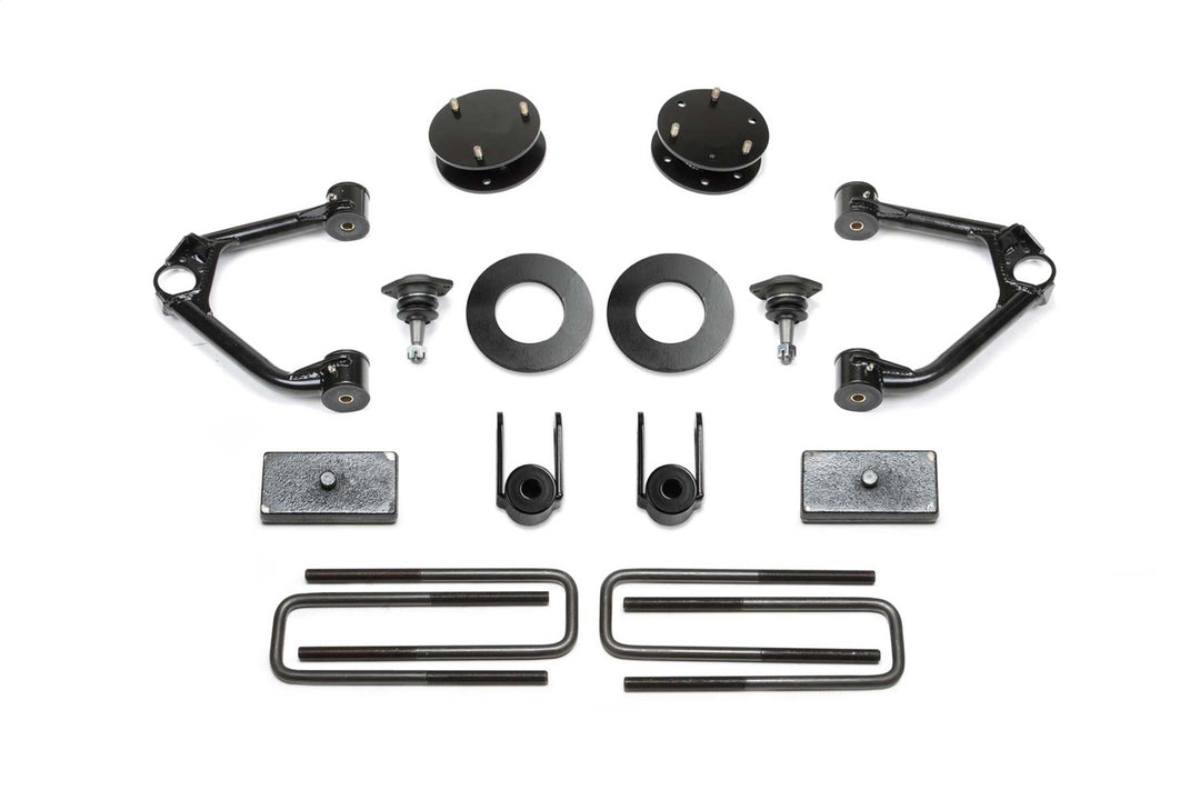 Fabtech K1128 Budget Lift System with Shock for Chevy Silverado & GMC Sierra 1500 (2019-2023)