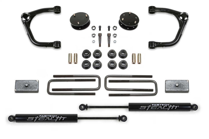 Fabtech K1129M Lift System with Shocks for Chevy Silverado 1500 and GMC Sierra 1500