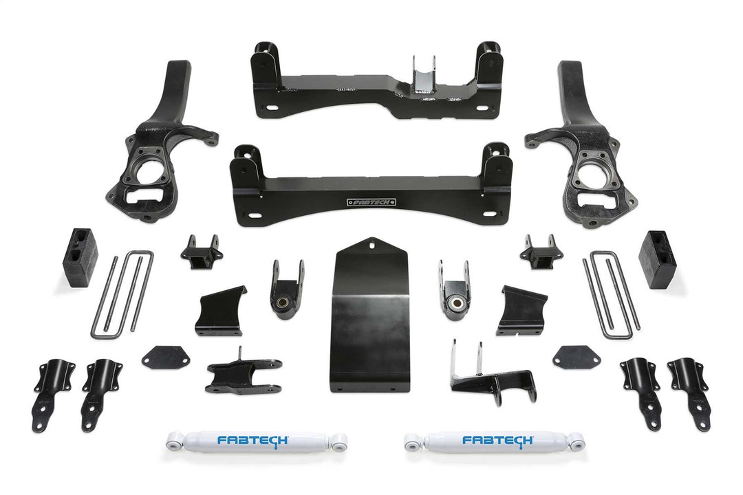 Fabtech Basic Lift System with Shocks for Chevrolet Silverado & GMC Sierra 1500 (Part K1132)