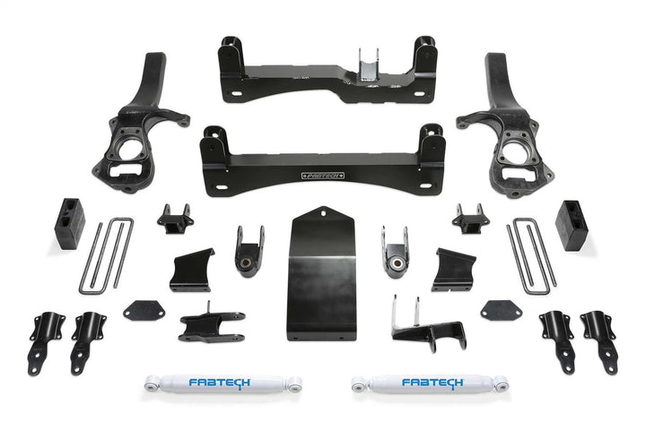 Fabtech Basic Lift System with Shocks for Chevrolet Silverado & GMC Sierra 1500 (Part K1132)