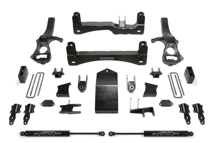 Fabtech Basic Lift System with Shocks for 2019-2023 Chevrolet Silverado 1500 & GMC Sierra 1500