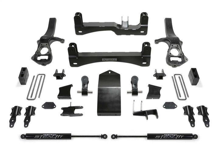 Fabtech K1136M Lift Kit for Chevrolet Silverado and GMC Sierra 1500 with Factory 2-Inch Lift