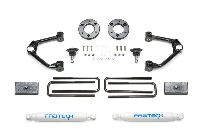 Fabtech K1152 Ball Joint Control Arm Lift System for Chevrolet Silverado 1500 and GMC Sierra 1500