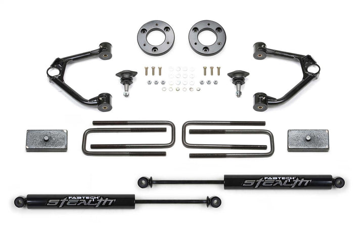 Fabtech K1152M Ball Joint Control Arm Lift System for Chevrolet Silverado 1500 and GMC Sierra 1500
