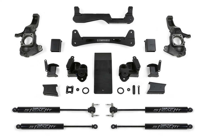 Fabtech K1161M Lift Kit for 2020-2021 Chevrolet Silverado 3500 HD with 37-Inch Tire Compatibility
