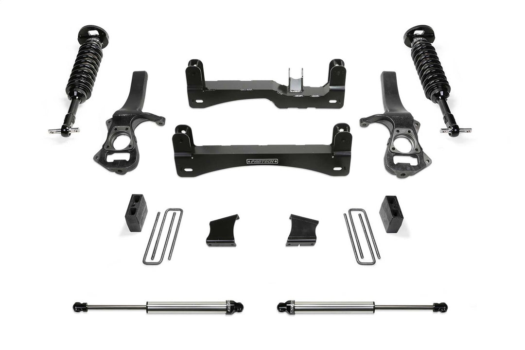 Fabtech Performance Lift System with Shocks for Chevrolet Silverado 1500 and GMC Sierra 1500 (Part K1193DL)