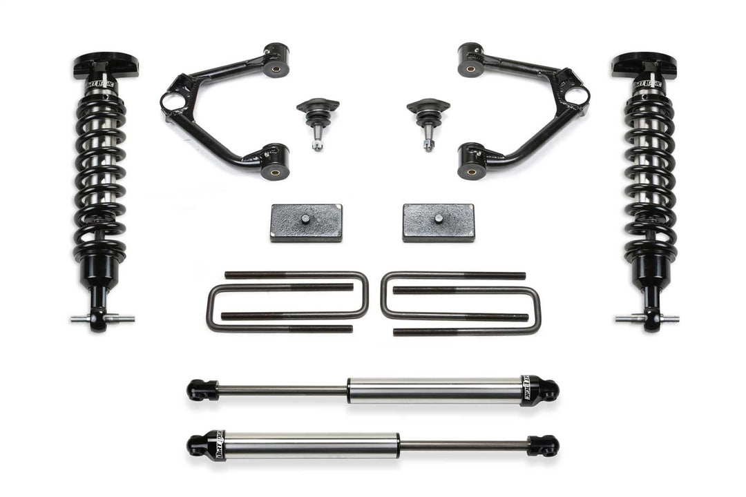 Fabtech Budget Lift System with Shock for Chevy Silverado 1500 and GMC Sierra 1500 (Part K1195DL)