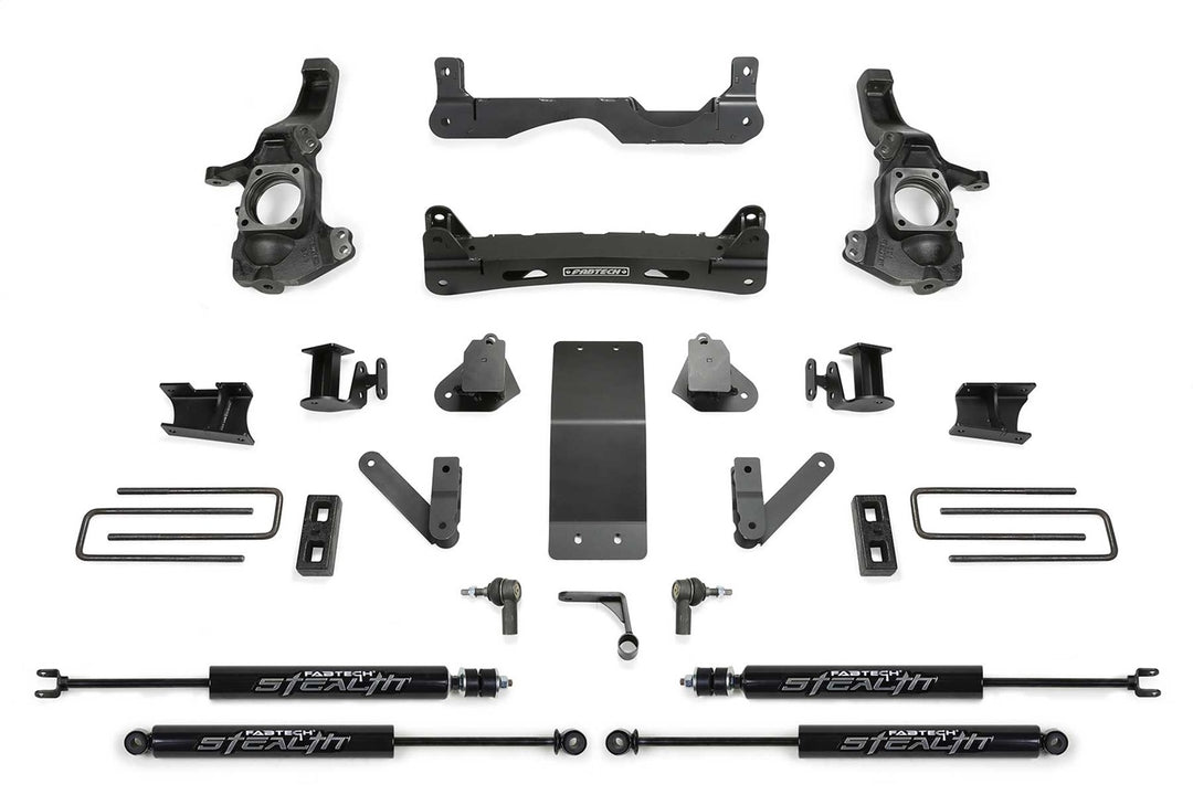 Fabtech Lift Kit with Shocks for 2020-2023 Chevrolet Silverado 2500 HD & GMC Sierra 2500 HD