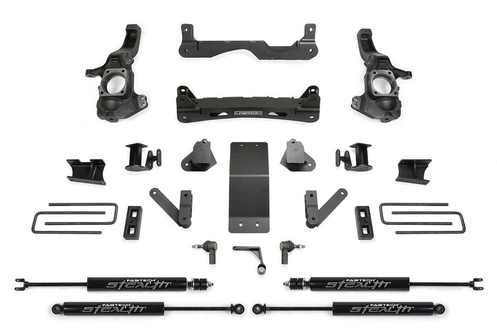 Fabtech Lift Kit with Shocks for 2020-2023 Chevrolet Silverado 2500 HD & GMC Sierra 2500 HD