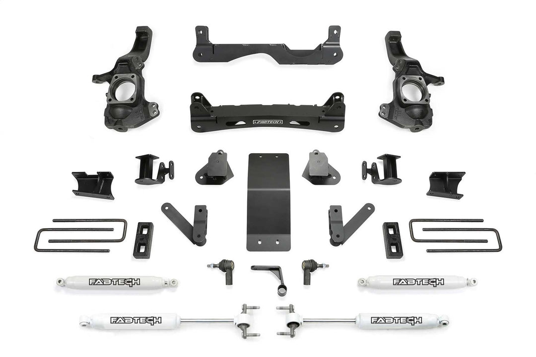 Fabtech K1202 Performance Lift System with Shocks for 2020-2023 Chevrolet Silverado 3500 HD and GMC Sierra 3500 HD