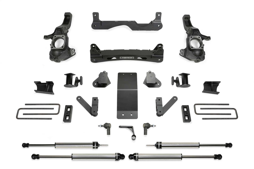 Fabtech K1202DL Performance Lift System with Shocks for Chevrolet Silverado 3500 HD & GMC Sierra 3500 HD