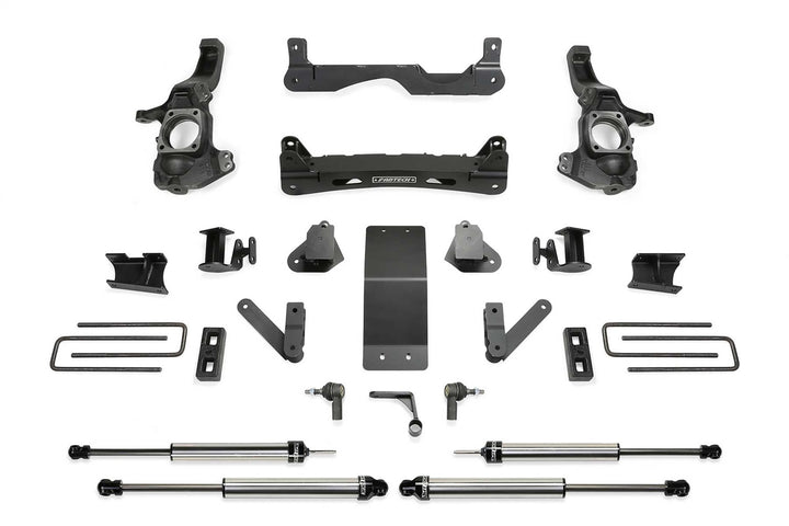 Fabtech K1202DL Performance Lift System with Shocks for Chevrolet Silverado 3500 HD & GMC Sierra 3500 HD