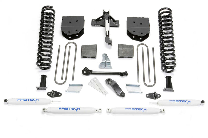 Fabtech Basic Lift System with Shocks for Ford F-250 and F-350 6-Inch Lift - Part K2118