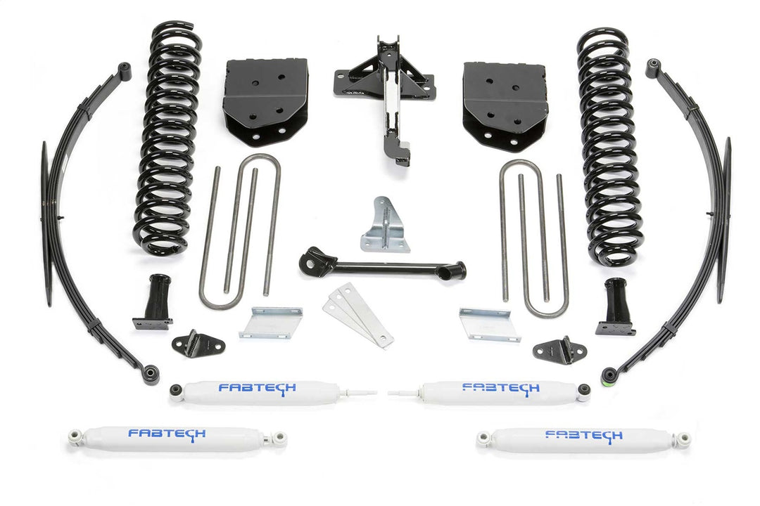 Fabtech Basic Lift System with Shocks for Ford Super Duty F-250 & F-350 2012-2015