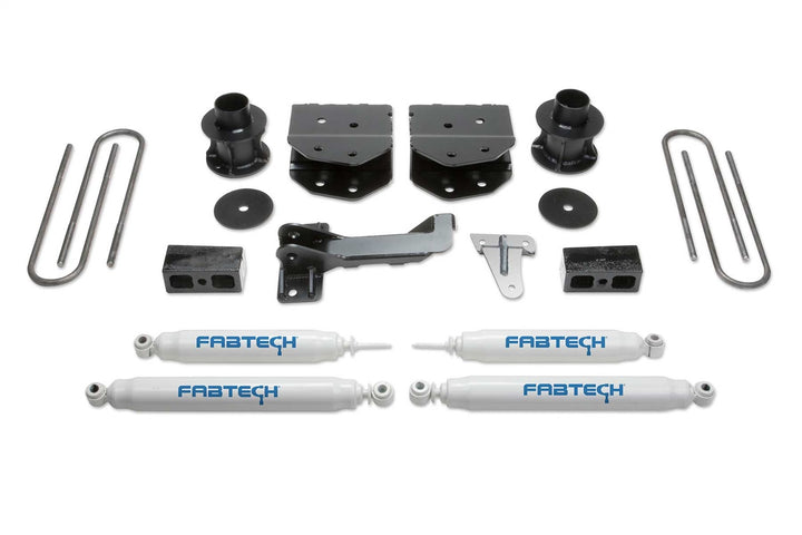 Fabtech K2160 4-Inch Budget Lift System with Shock for 2012-2014 Ford Super Duty Trucks