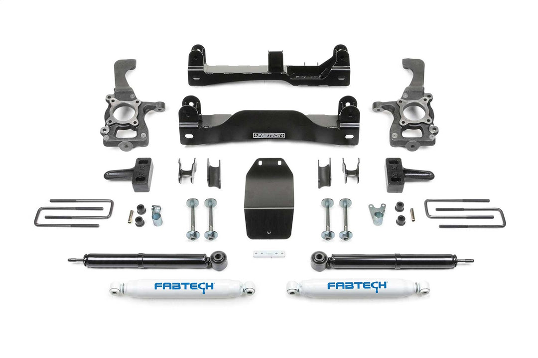 Fabtech K2183 Basic Lift System with Shocks for Ford F-150 (2012-2013, 2009-2011)