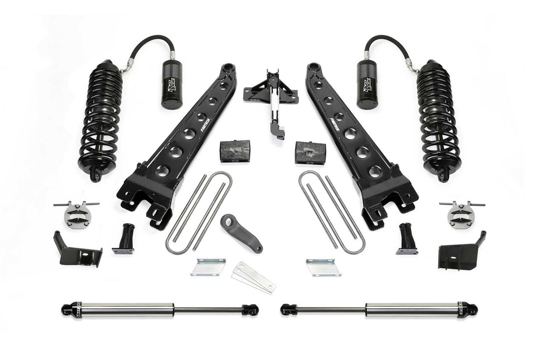 Fabtech K2227DL 4-Inch Radius Arm Lift System with Dirt Logic 4.0 Coilovers for Ford Super Duty